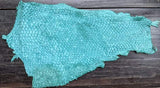 Perch fish leather