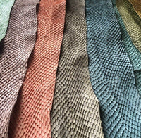 Salmon fish leather