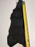 Salmon fish leather