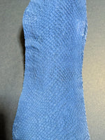 Salmon fish leather