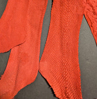 Salmon fish leather