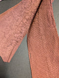 Salmon fish leather